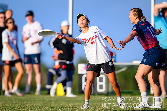 Women’s pool play during World Ultimate Championships at Runaway Bay Sports Precinct