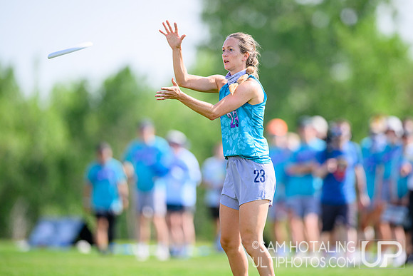 Mixed crossover play during International Club Championships at Aurora Sports Park