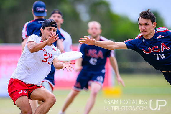 Bracket play during World Ultimate Championships at Runaway Bay Precinct