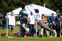 Saturday full coverage from USAU D-I College Championships, Cal Poly vs Cal