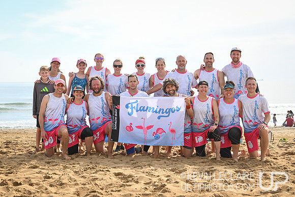 Flamingos Team Photo - 2025 Beach Championships