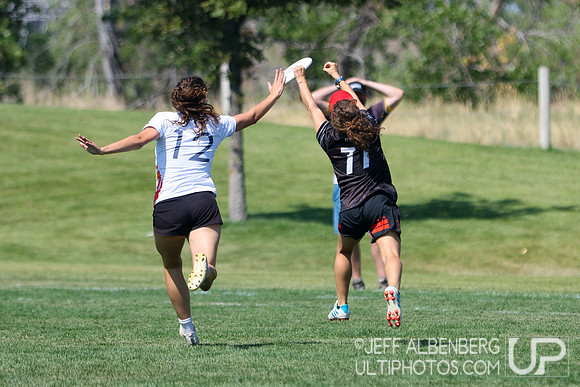 Pool play at USAU Youth Club Championships