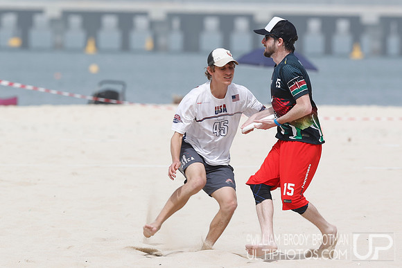 Day 3 of the 2015 World Championships of Beach Ultimate