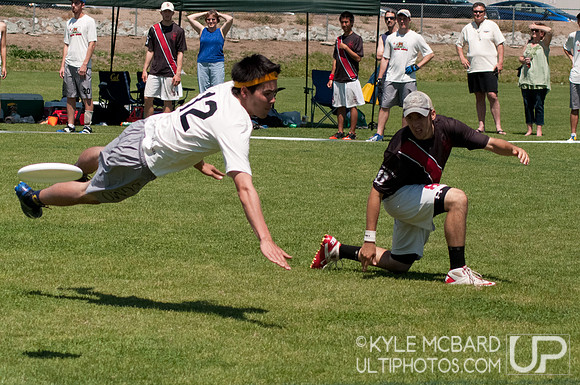 Sunday open action from NorCal D-I Sectionals 2012