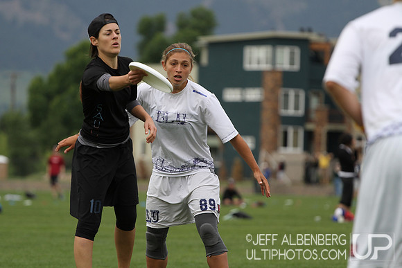 Friday Women's division action from 2012 College Nationals