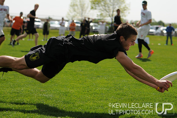 Friday 8:30am round -- 2011 USAU College Championships