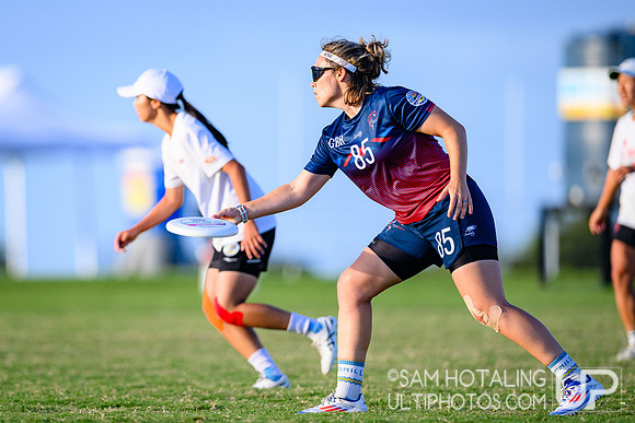 Women’s pool play during World Ultimate Championships at Runaway Bay Sports Precinct