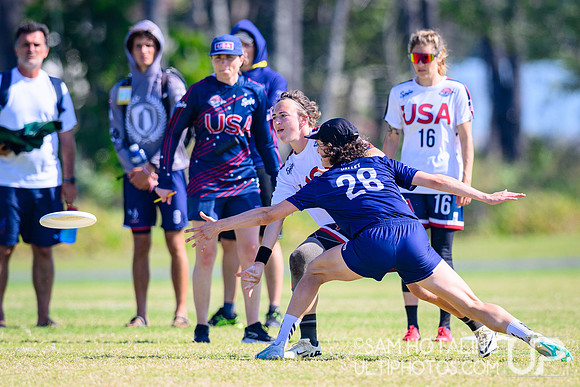 Women’s pool play during World Ultimate Championships at Runaway Bay Sports Precinct