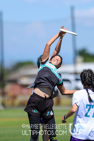 Sunday action at the USA Ultimate Youth Club Championships in th