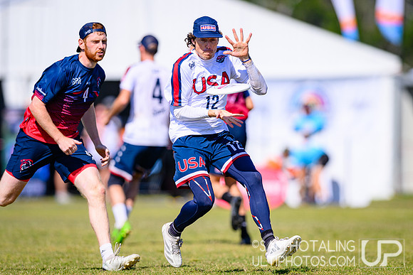 Men’s pool play during World Ultimate Championships at Runaway Bay Sports Precinct