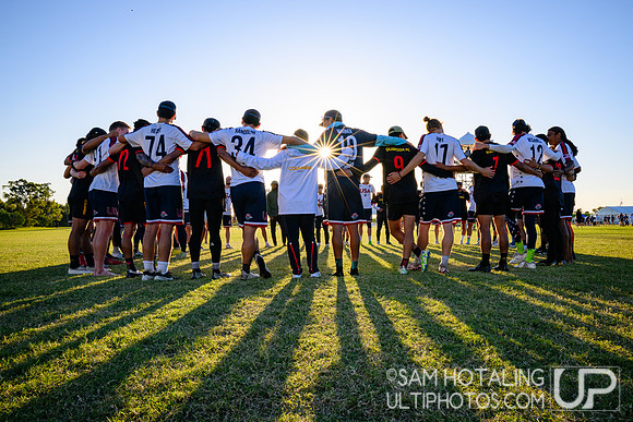 Pool play during World Ultimate Championships at Runaway Bay Precinct