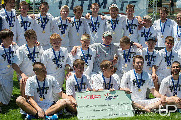 2012 USAU D-I College Championship Game Action