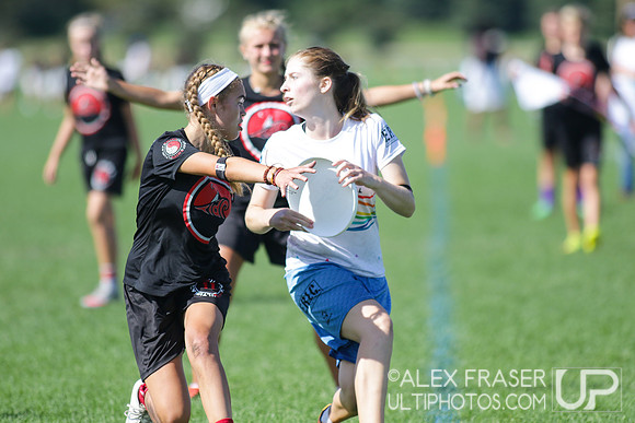 U16 Girls - Saturday - 2016 USAU Youth Club Championships