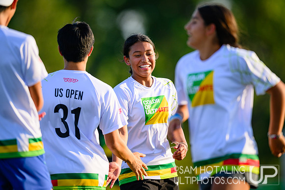 Color of Ultimate showcase game during International Club Championships at Aurora Sports Park