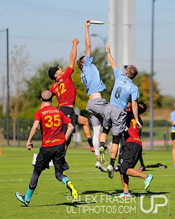 Thursday Pool Play - 2014 USAU National Championships