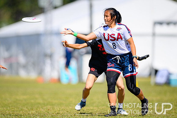 Women’s pool play during World Ultimate Championships at Runaway Bay Sports Precinct