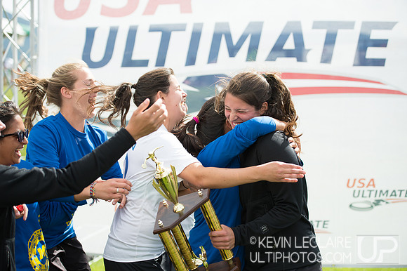 2012 USAU D-I College Championships Sunday Action