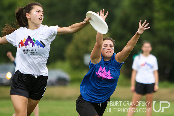USA Ultimate YCC 2022 -- U20 Girls Sat Action