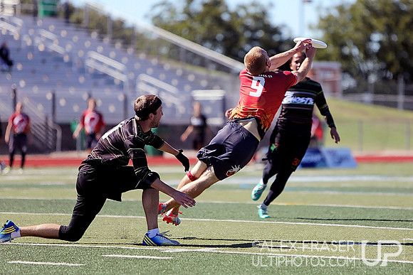 Saturday - Mixed Semifinals - 2013 USAU National Championships