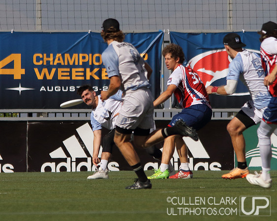 Minnesota Wind Chill vs. DC Breeze UFA Championship Weekend semifinal game at Zions Bank Stadium. Friday, August 23, 2024