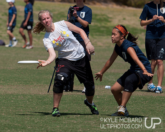 Sunday women's action from SW D-I Regionals 2012