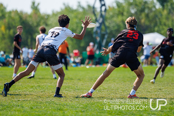 Monday action at the USA Ultimate Youth Club Championships Youth