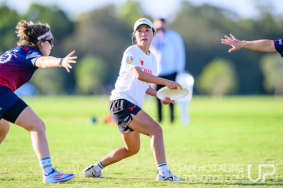 Women’s pool play during World Ultimate Championships at Runaway Bay Sports Precinct