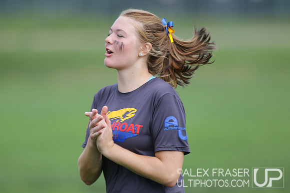 U19 Girls - Friday - 2016 USAU Youth Club Championships