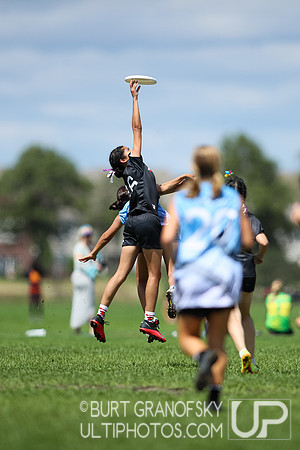 USA Ultimate YCC 2022 -- U17 Girls Finals Action