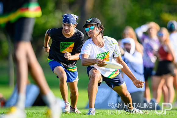 Color of Ultimate showcase game during International Club Championships at Aurora Sports Park