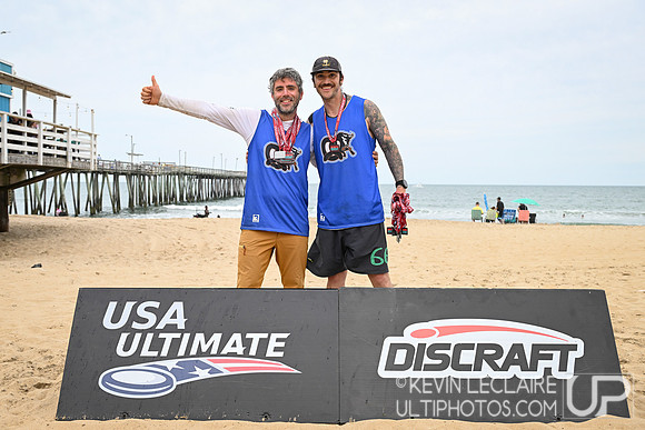 Durham Pretzels Master's Men's 2nd Place - 2025 Beach Championsh