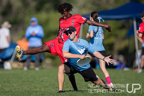 Day 2 of the USA Ultimate U.S. Open YCC Championships