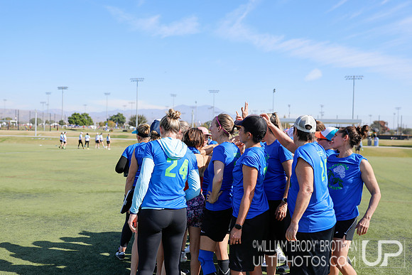 Day 1 of the WFDF 2024 World Masters Ultimate Championships