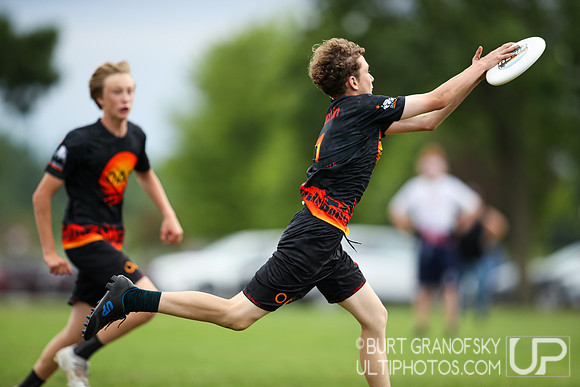 USA Ultimate YCC 2022 -- U17 Boys Sun Action