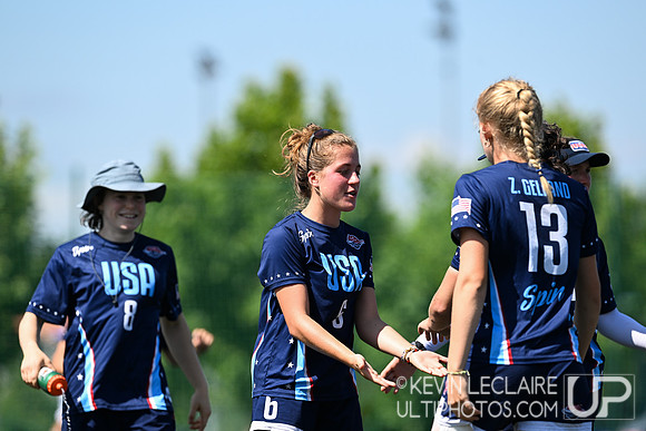 USA Women v Italy - WU24 Thursday