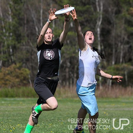 Sunday Action, Girls -- USAU 2014 HS Northeastern Championships