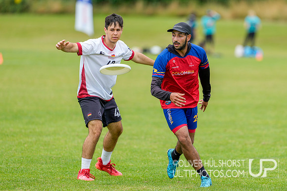 Colombia U20 Open v Germany U20 Open WJUC Thursday Round 2