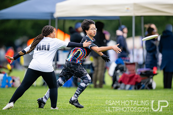 Pool play round I at DiscNW Spring Reign