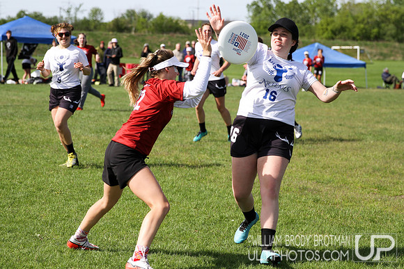Day 2 of USA Ultimate 2022 D-III College Championships.