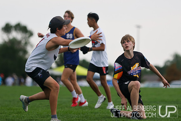 Pool play at USAU Youth Club Championships
