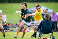 Pool play at USAU D-I College Championships