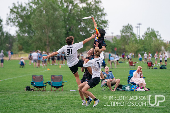 Bracket  play at 2024 USAU Youth Club Championship