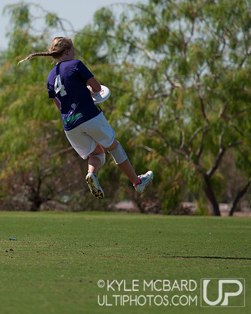Saturday women's action from SW D-I Regionals 2012