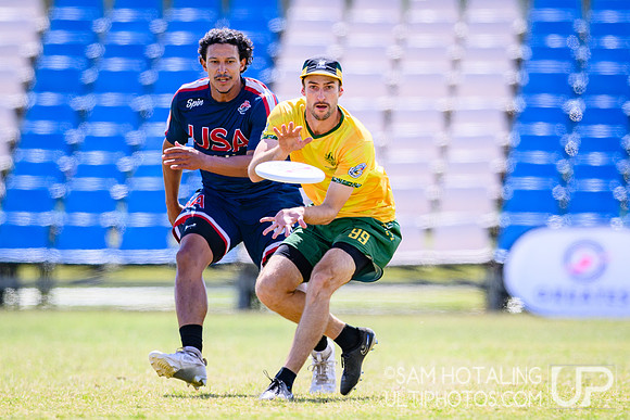 Men’s power-pools during World Ultimate Championships at Runaway Bay Sports Precinct