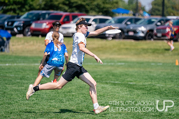 Bracket play at 2024 USAU Youth Club Championship