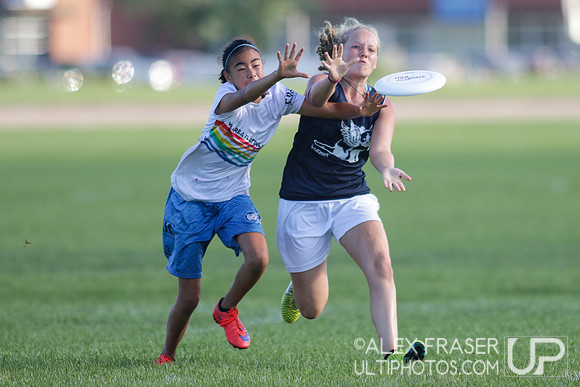 U16 Girls - Saturday - 2016 USAU Youth Club Championships
