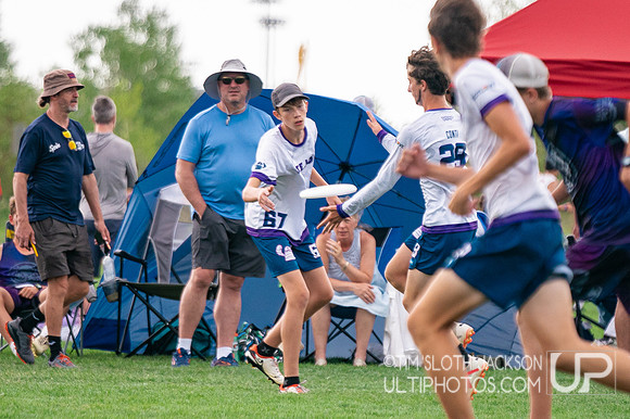Pool play at 2024 USAU Youth Club Championship