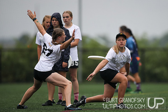 USA Ultimate YCC 2022 -- U17 Girls Sat Action