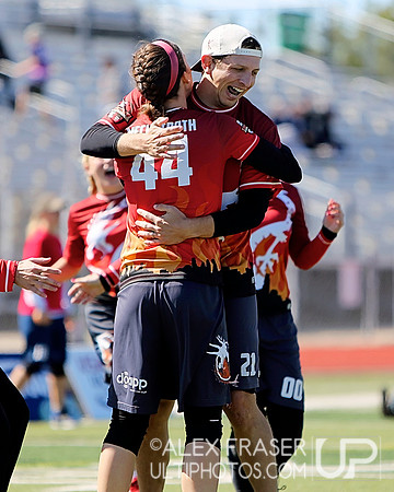 Saturday - Mixed Semifinals - 2013 USAU National Championships