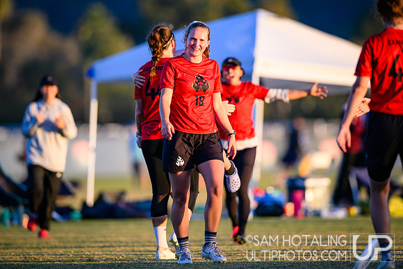 Flipside vs Seattle Riot in women’s placement play during Club Championships at Surf Cup Sports Park